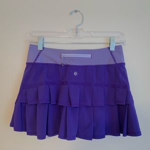 Lululemon Pace Setter Skirt - purple